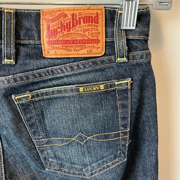 Lucky Brand Dungarees by Gene Montesano Women’s Size 0/25 Lil Maggie jeans short - Picture 7 of 10